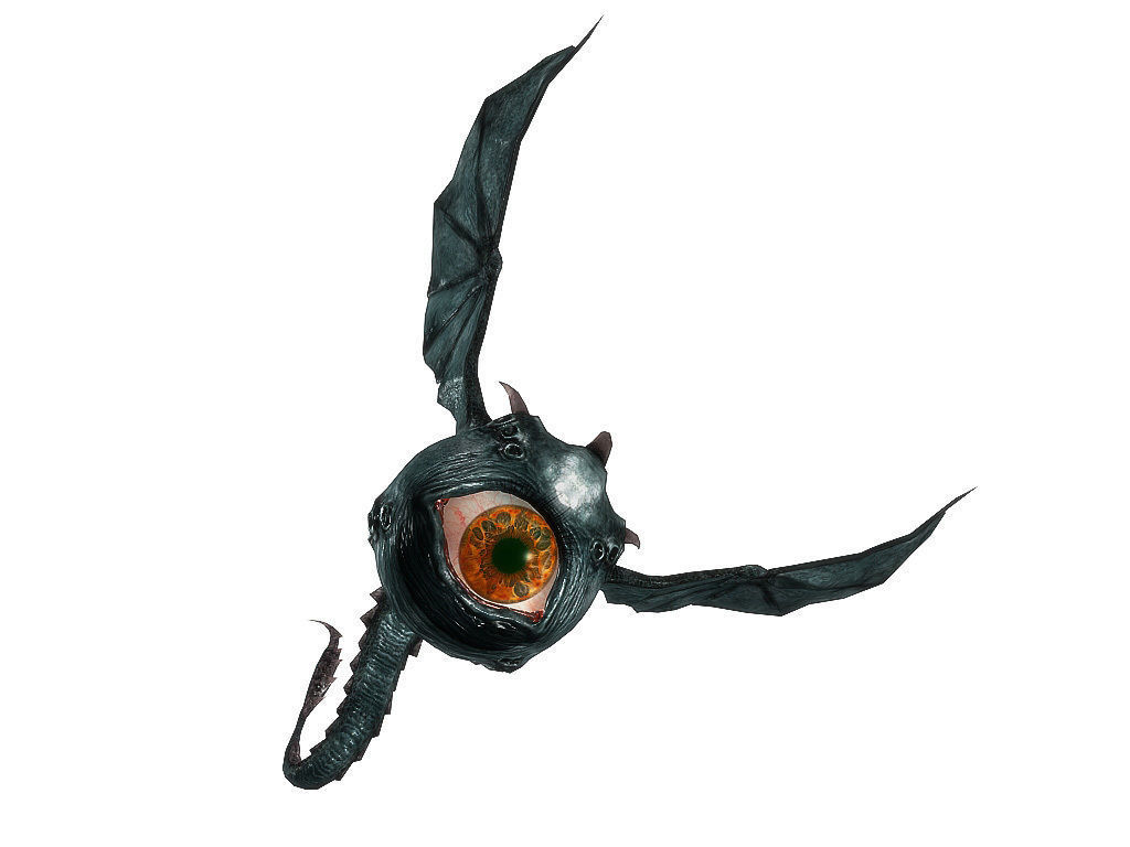 3Dfoin - Watcher  Low-poly 3D model_11