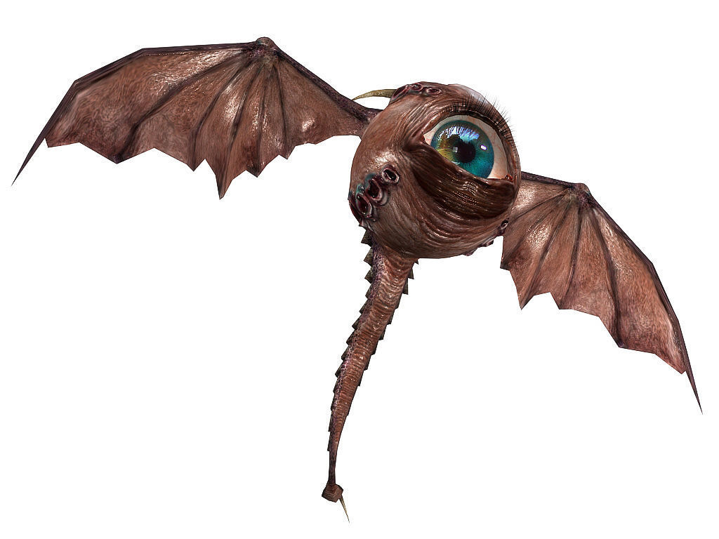 3Dfoin - Watcher  Low-poly 3D model_8