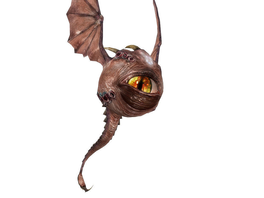 3Dfoin - Watcher  Low-poly 3D model_22
