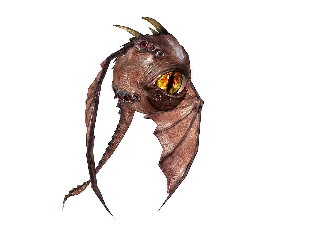 3Dfoin - Watcher  Low-poly 3D model_6
