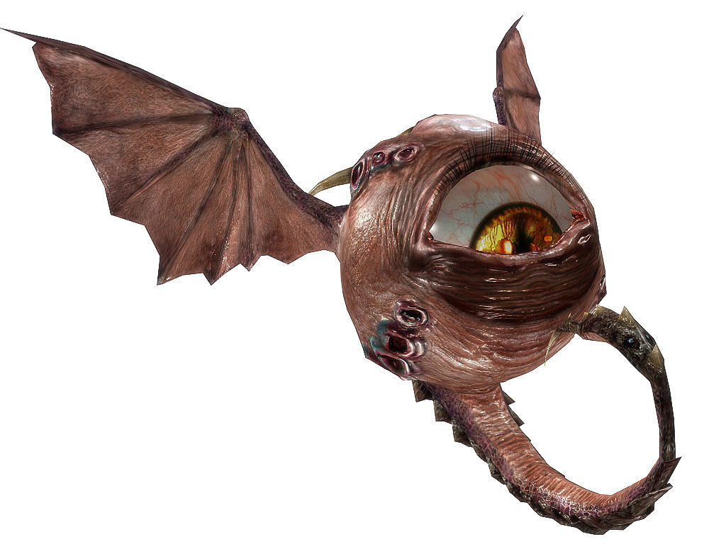 3Dfoin - Watcher  Low-poly 3D model_15