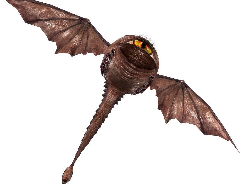 3Dfoin - Watcher  Low-poly 3D model_14