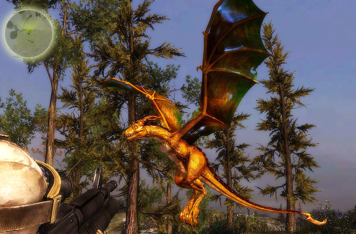 3Dfoin - Wyvern Low-poly 3D model_2