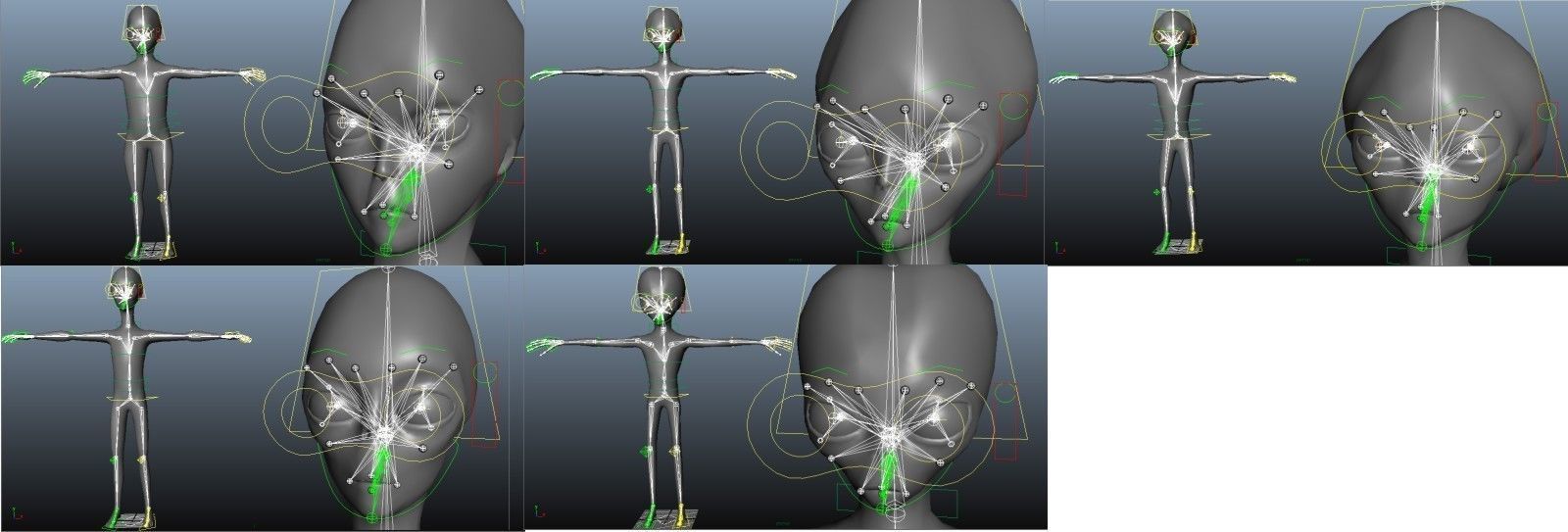 Realistic Aliens Bundle 1 Low-poly 3D model_31