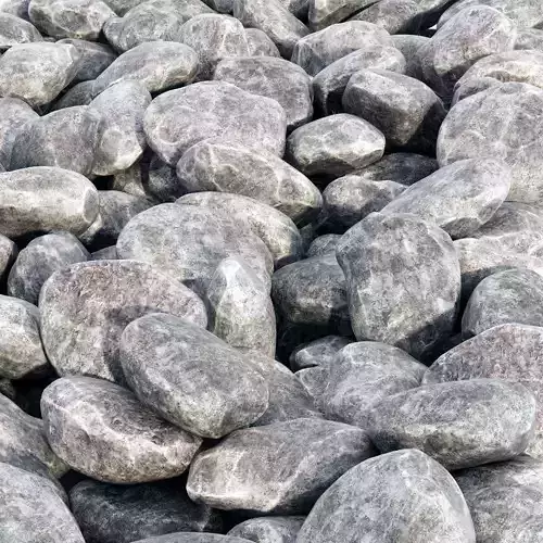 Rock stone collection gray