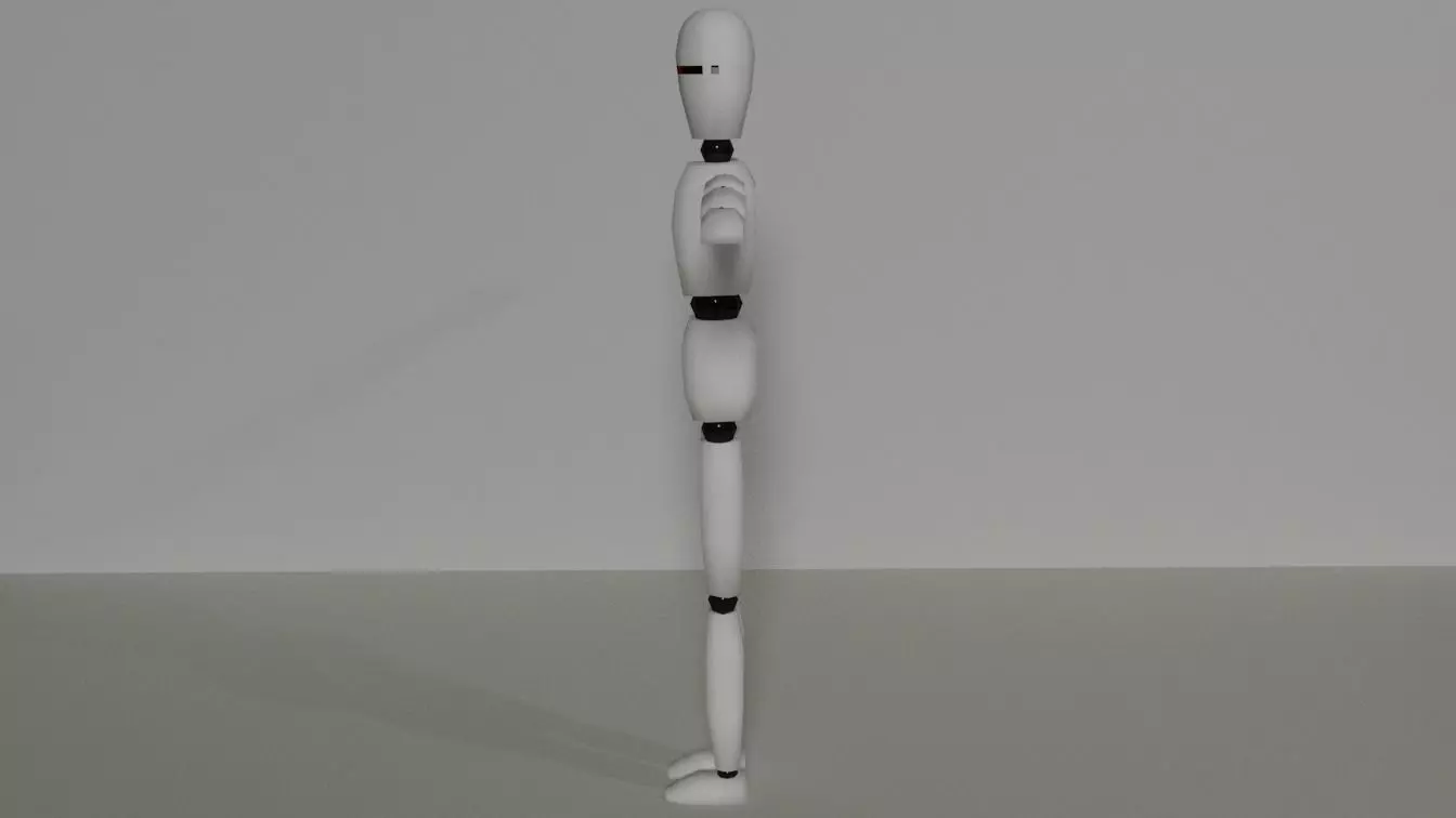 Robot Mesh Free 3D model