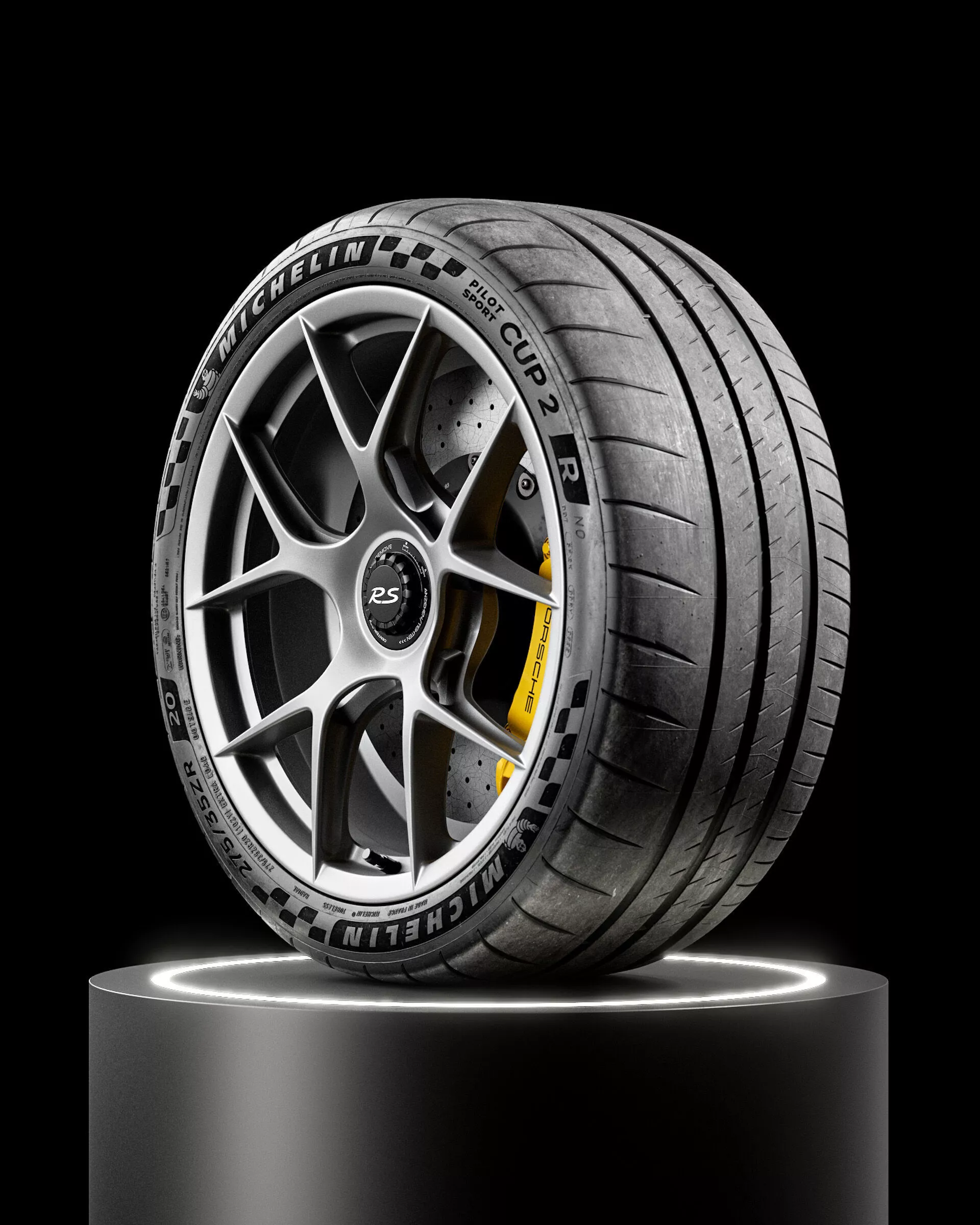 MICHELIN Pilot Sport CUP 2 R 275 35 R20 3D model