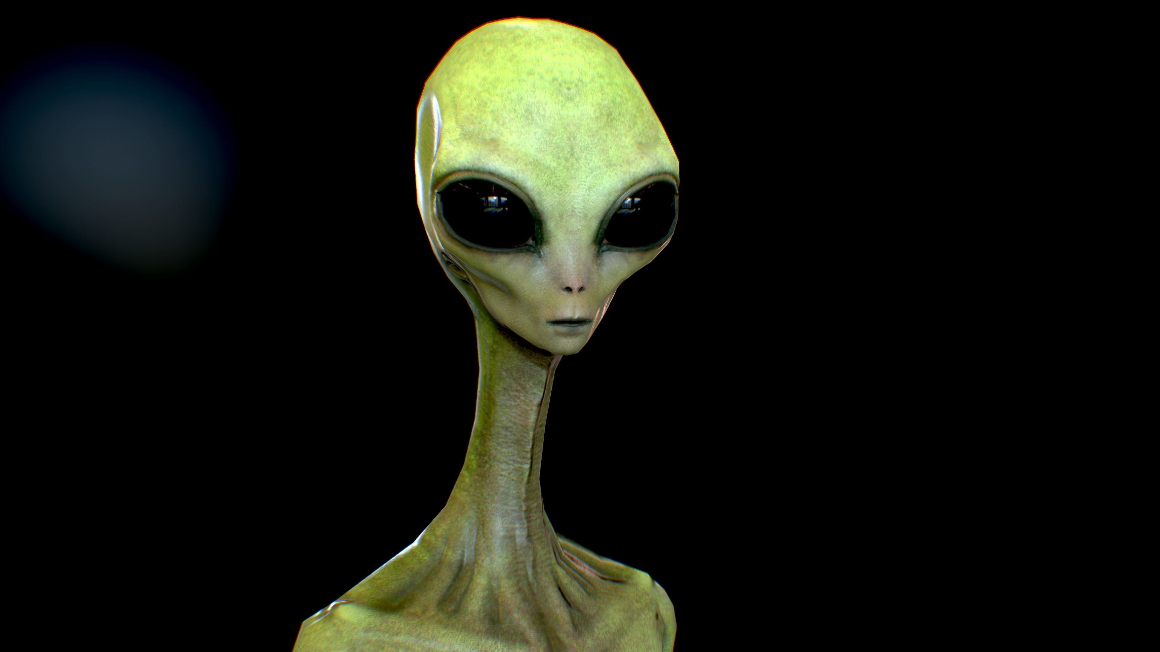 Realistic Aliens Full Pack Low-poly 3D model_30