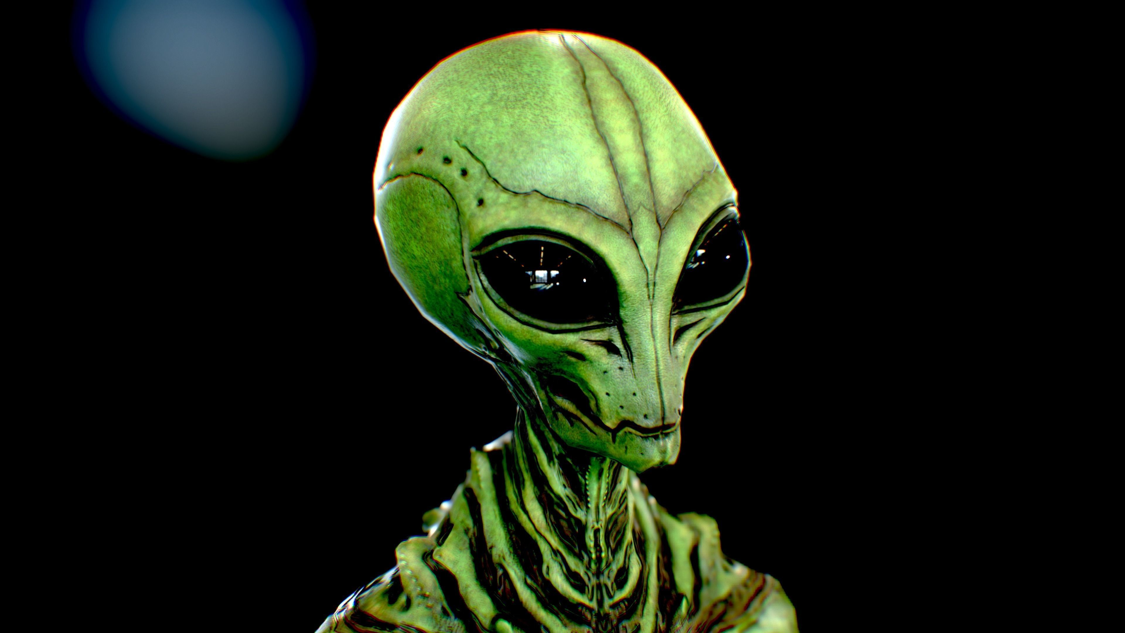 Realistic Aliens Full Pack Low-poly 3D model_41