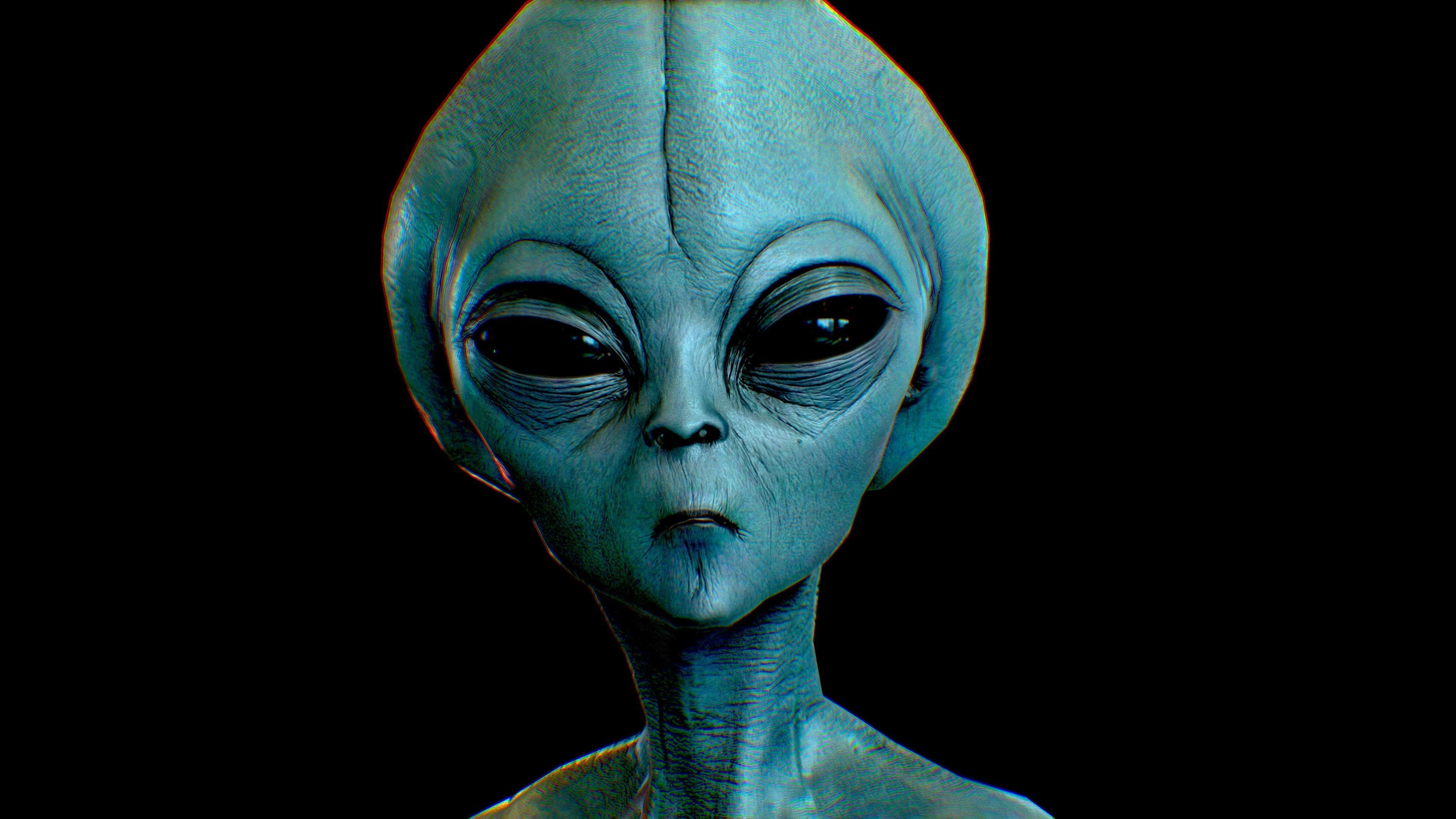 Realistic Aliens Full Pack Low-poly 3D model_21