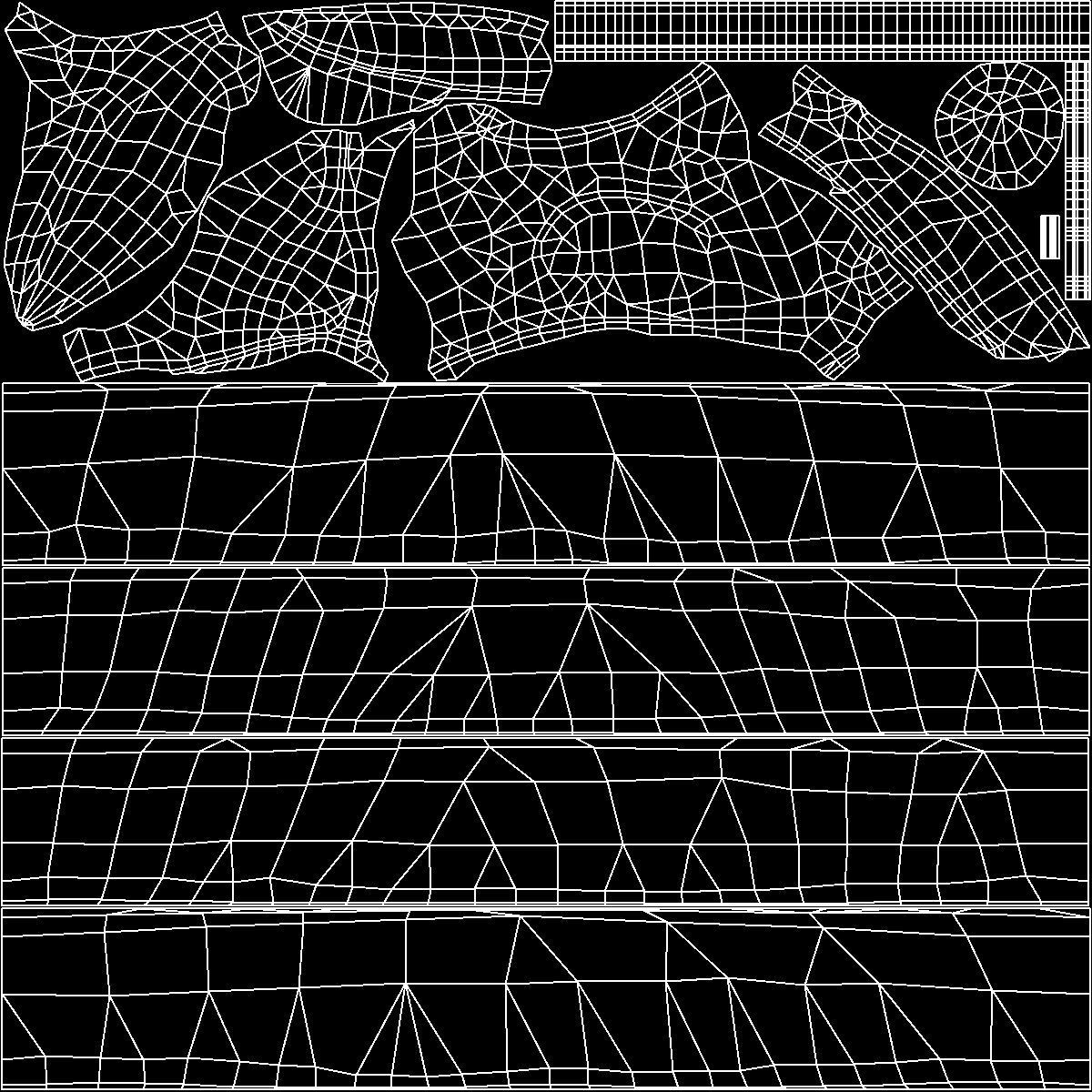 purple witch hat PBR Game-Ready Low-poly 3D model_15