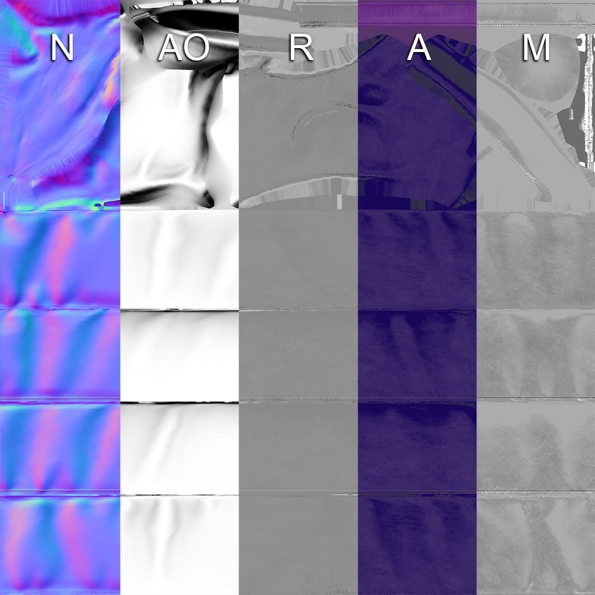 purple witch hat PBR Game-Ready Low-poly 3D model_16