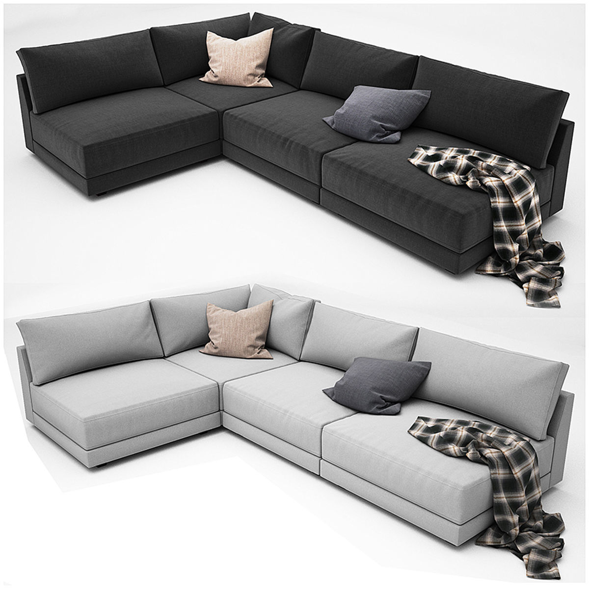 Sofa Collection 05 3D model_2