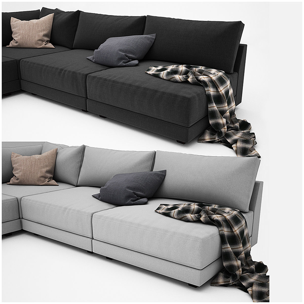 Sofa Collection 05 3D model_3