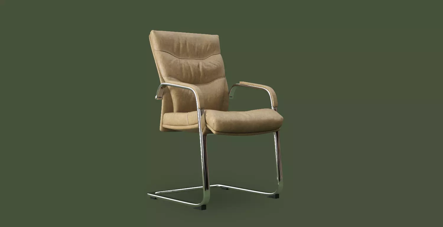 Carnegie Guest Chair - Zuri Furniture 3D model