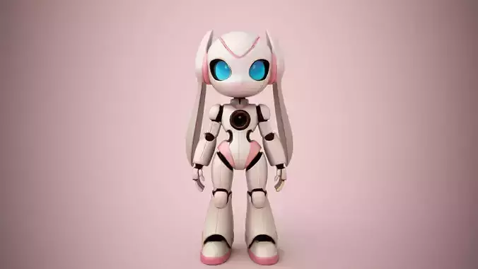 Cute Bunny Robot