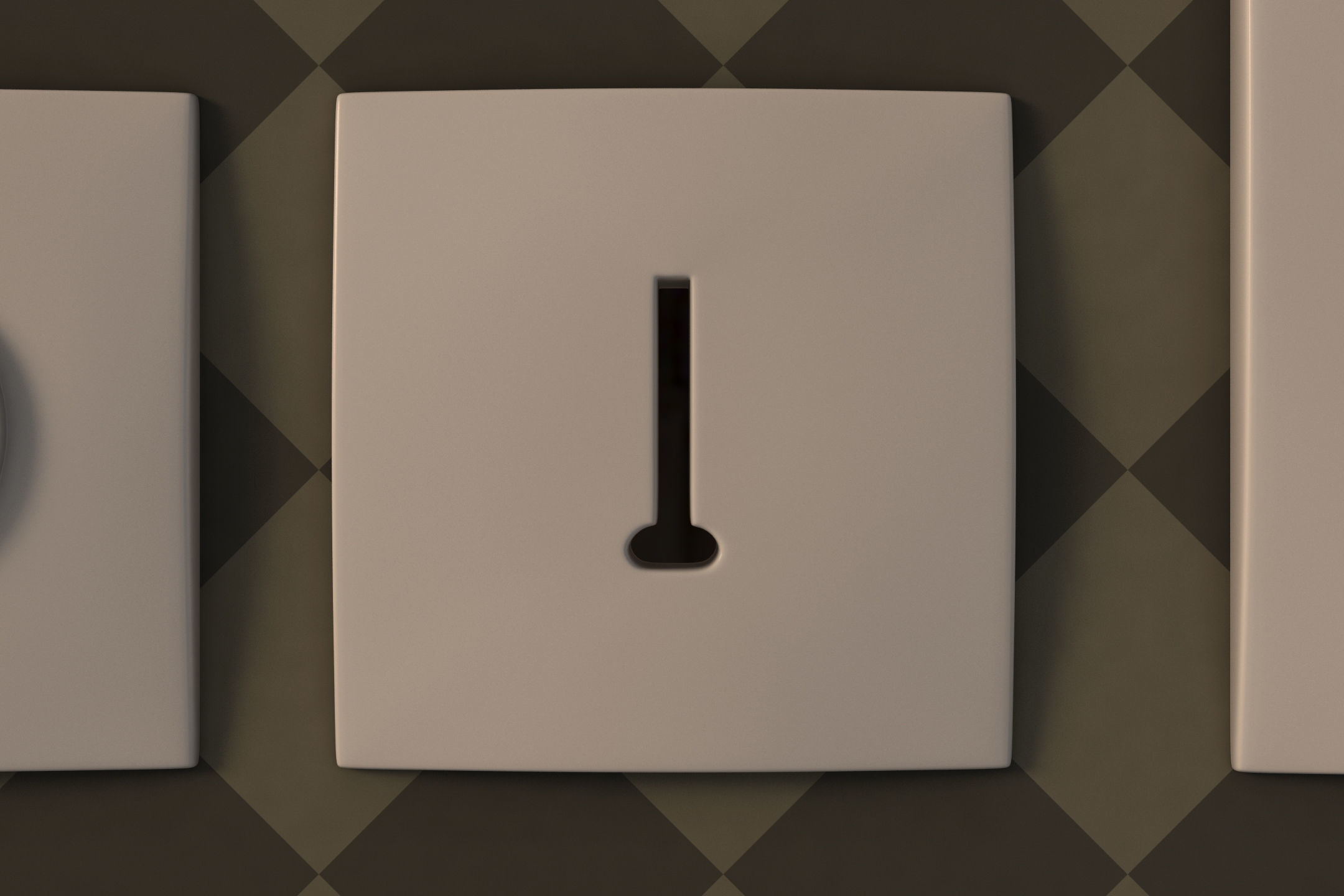 COLLECTION---Electrical outlets and light switches 3D model_20