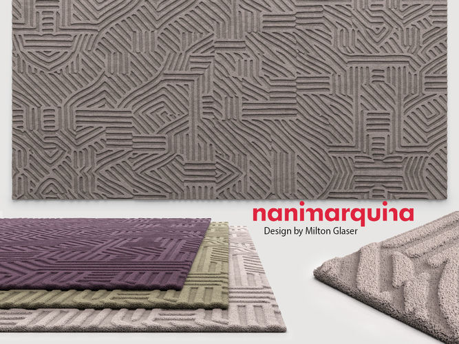 rug African Pattern by Nanimarquina 3D model