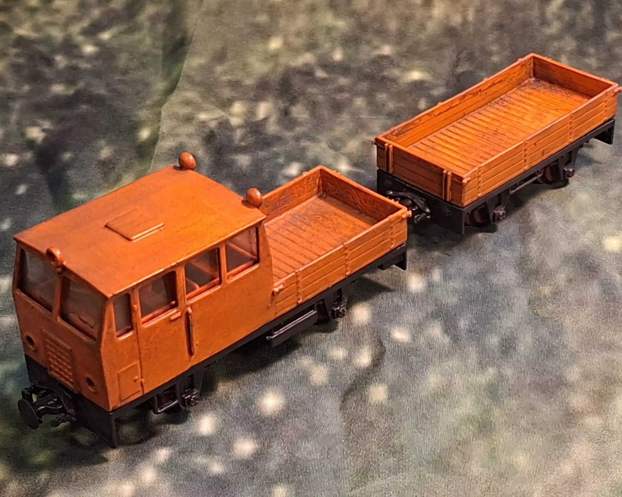 Motorized Draisine WMC 1-87 H0e750mm resin 3D print model