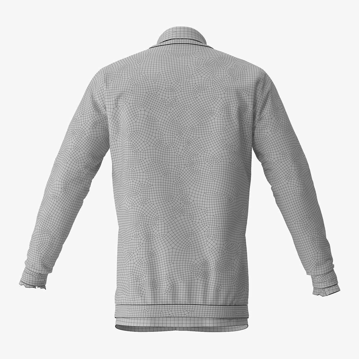 Shirt 02 3D model_12