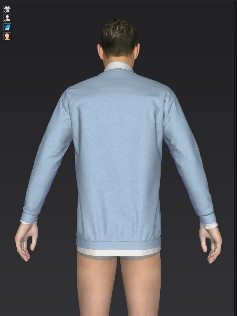 Shirt 02 3D model_20