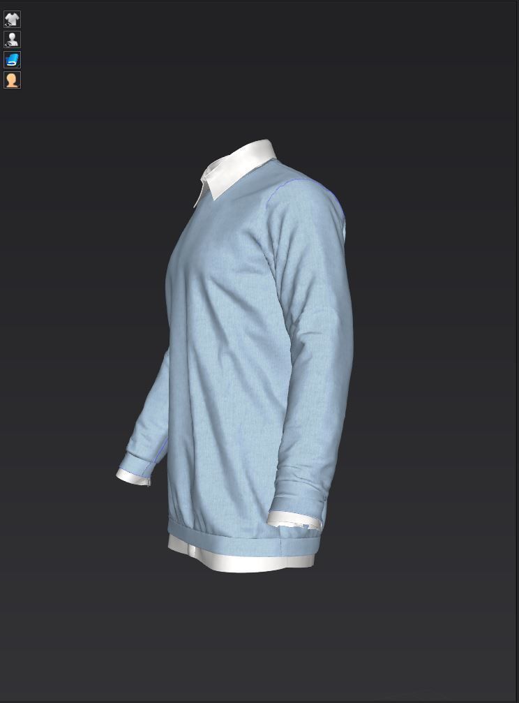 Shirt 02 3D model_17
