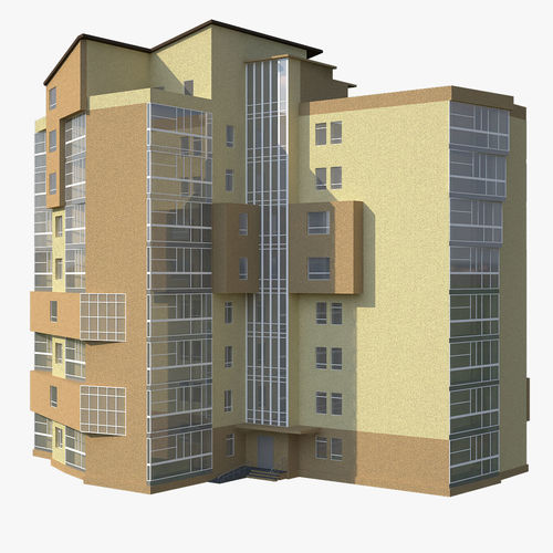 High-Rise Building 1 3D model