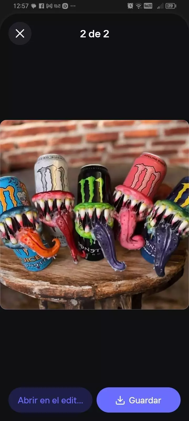 Monster soda 3D print model