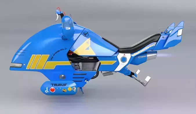 Space Jet TAURUS 3D model