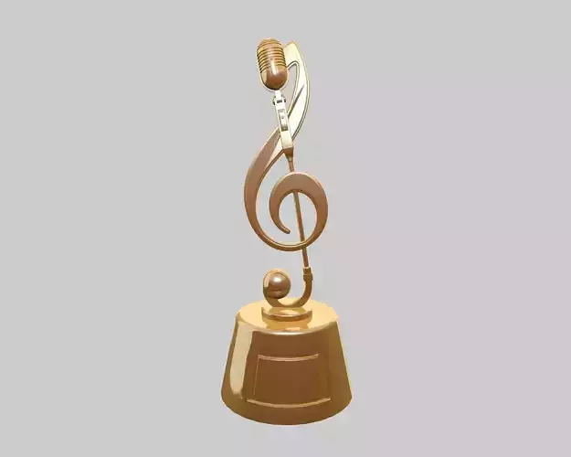Music Award Trophy