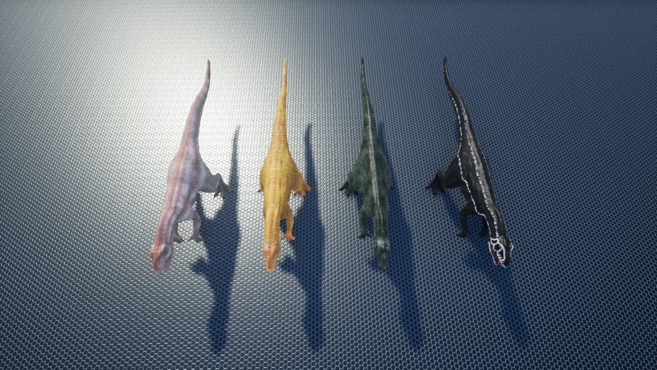 3DAllosaurus 20 Low-poly 3D model_6