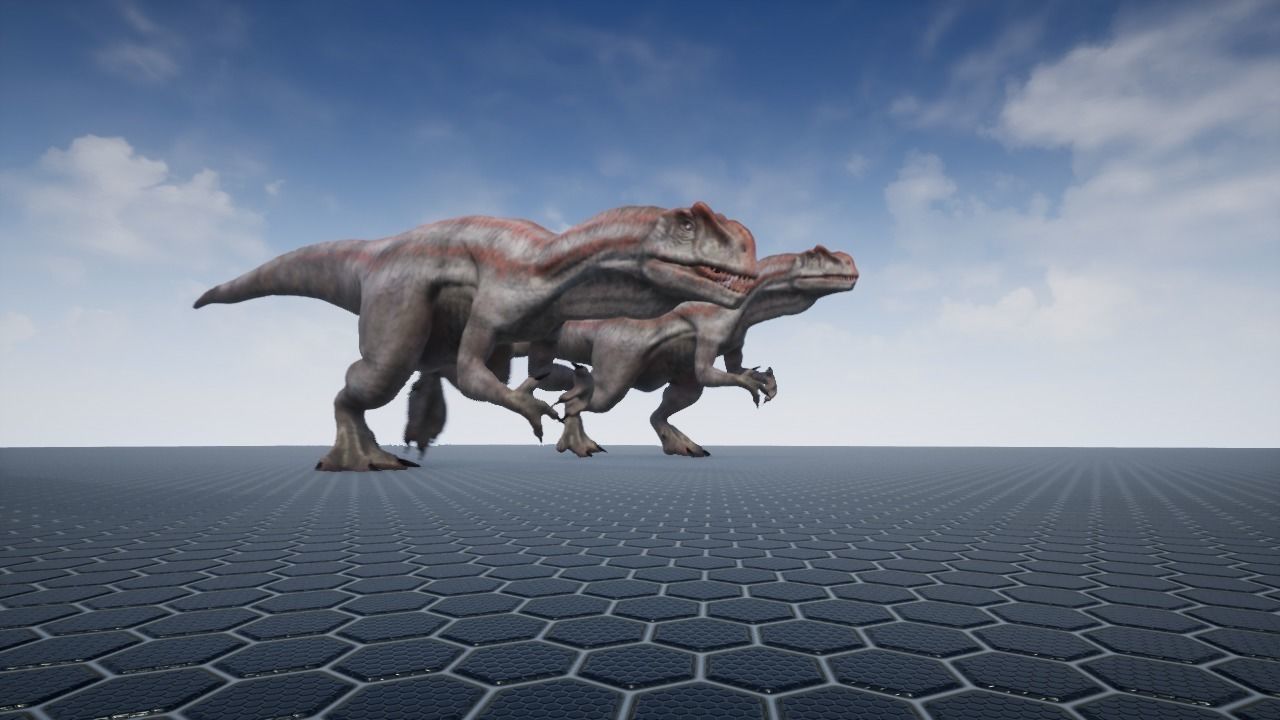 3DAllosaurus 20 Low-poly 3D model_7