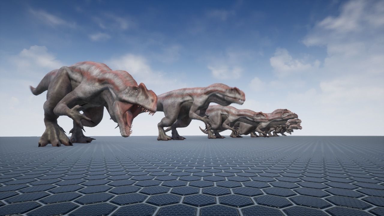 3DAllosaurus 20 Low-poly 3D model_14