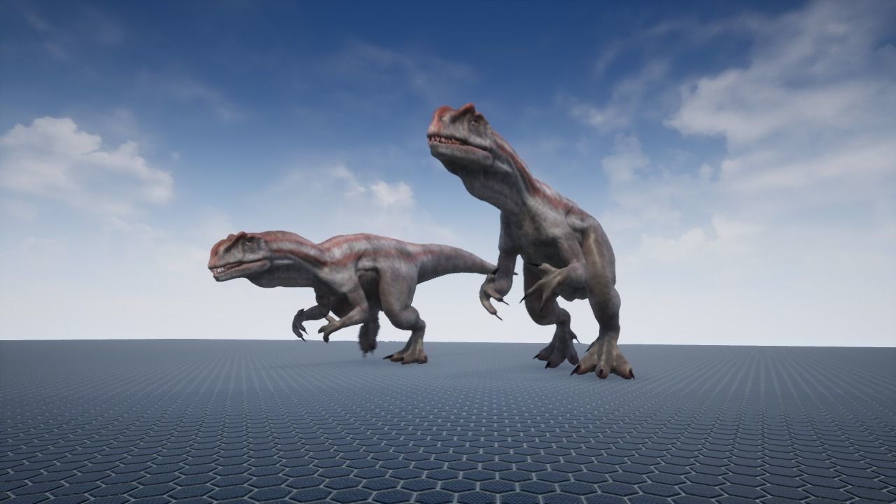 3DAllosaurus 20 Low-poly 3D model_5