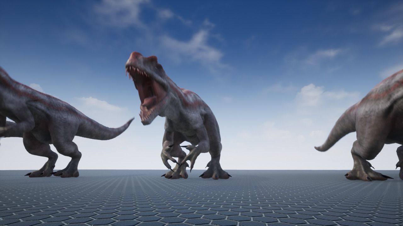 3DAllosaurus 20 Low-poly 3D model_13