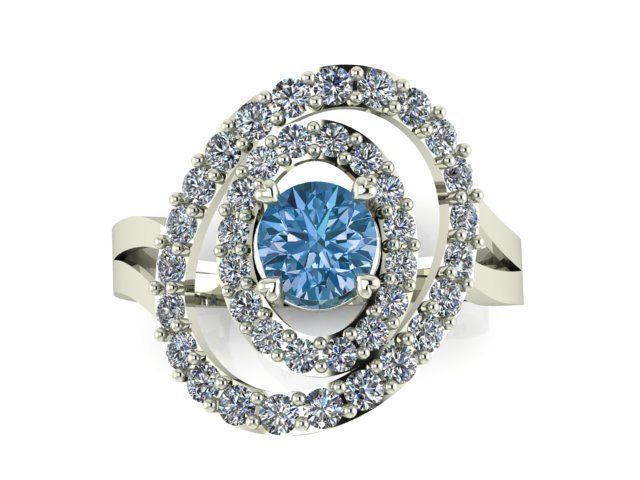 Ring T00152 3D print model_2