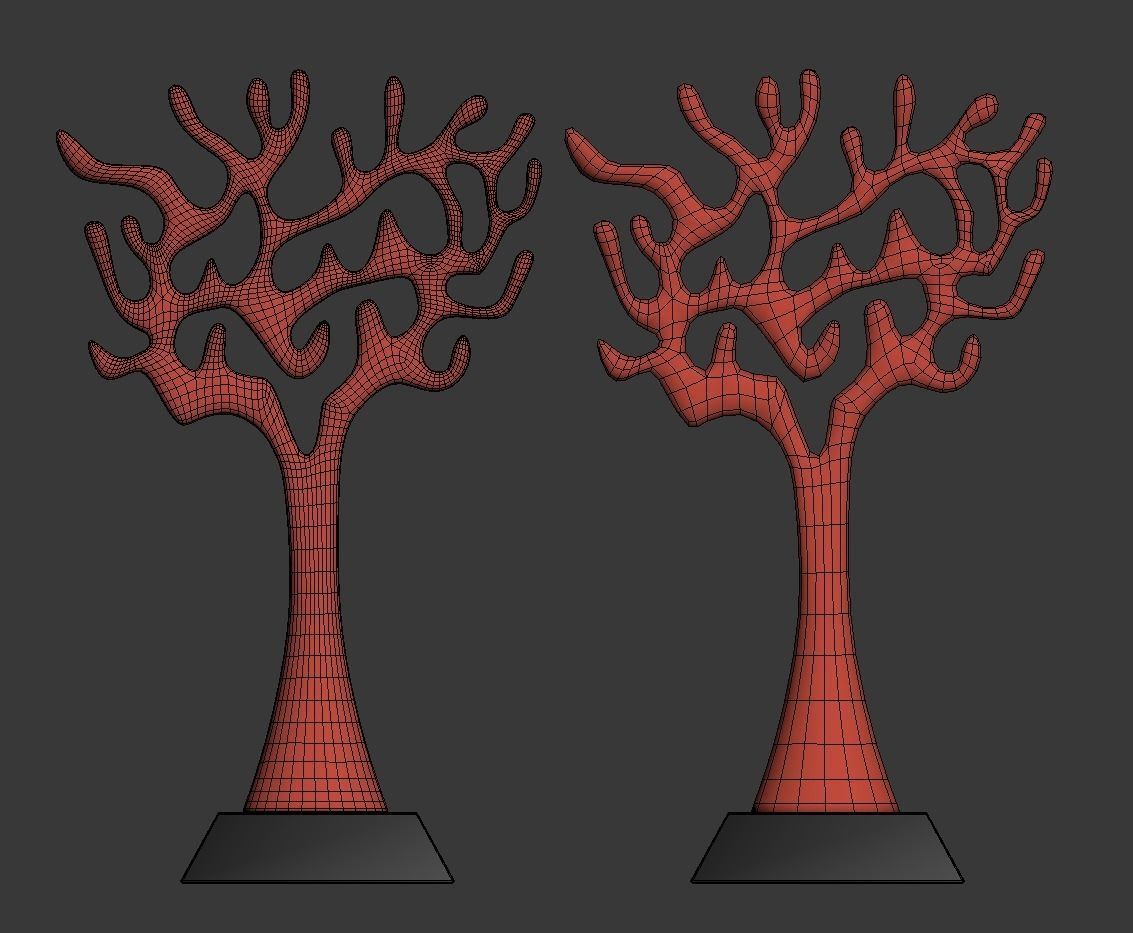 Tree Sculpture P 3D print model_4