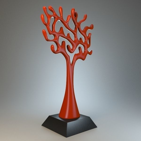 Tree Sculpture P 3D print model_1