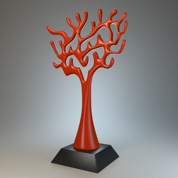 Tree Sculpture P 3D print model_2