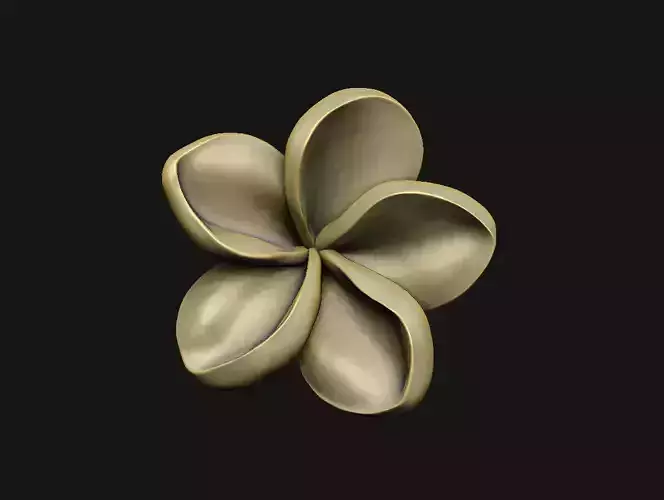  plumeria Charm Exotic Summer-Vibe Hawaii-Flower Wedding-Jewelry