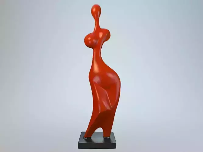 Virgo modernist sculpture P