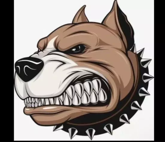 Spiked Bulldog STL 3d Print Model 3D print model