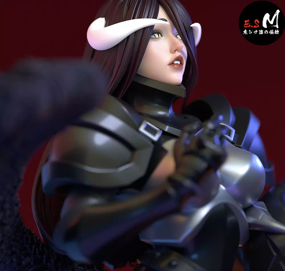 Albedo OVERLORD CHARACTER BY ESM 3D print model