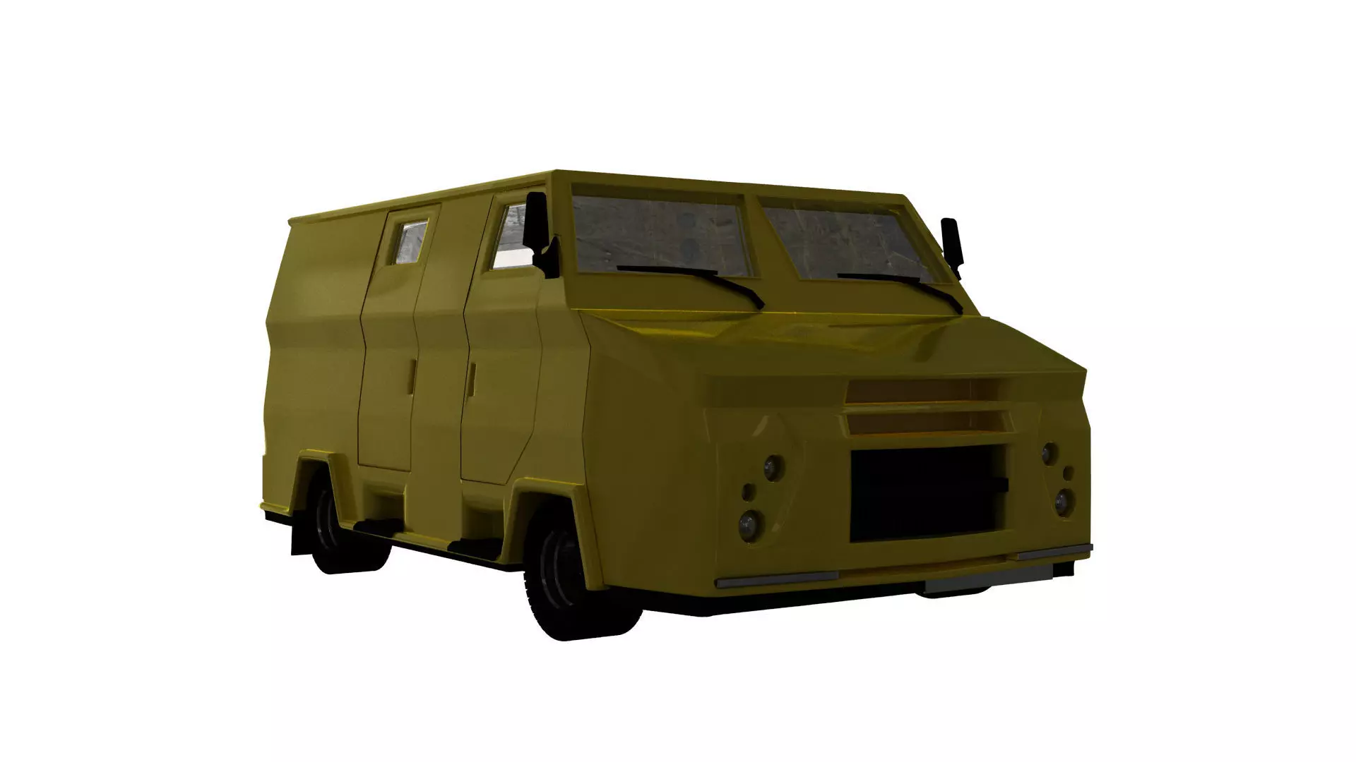Armored Truck 3D model