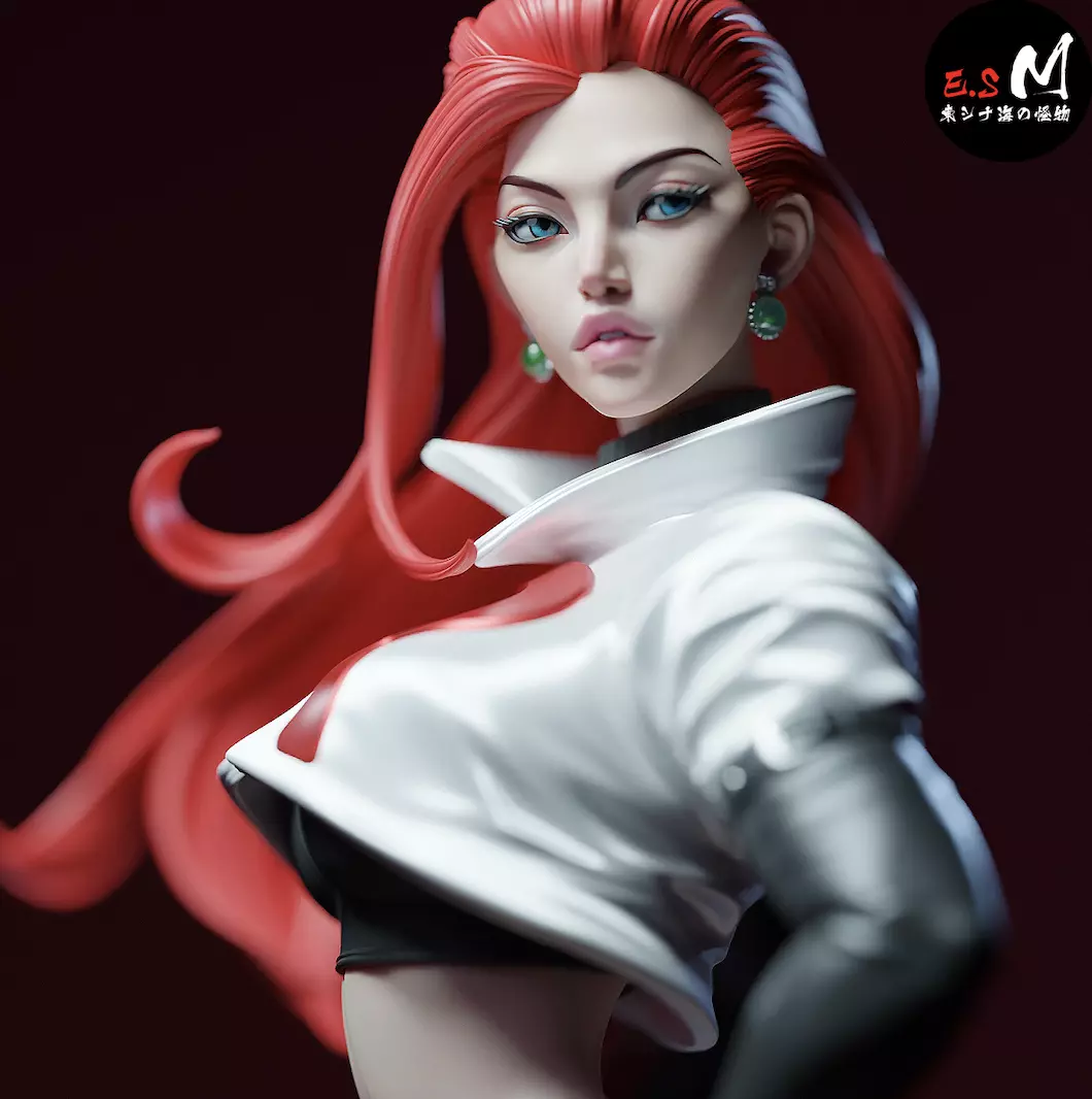 Jessie from Team Rocket CHARACTER BY ESM 3D print model