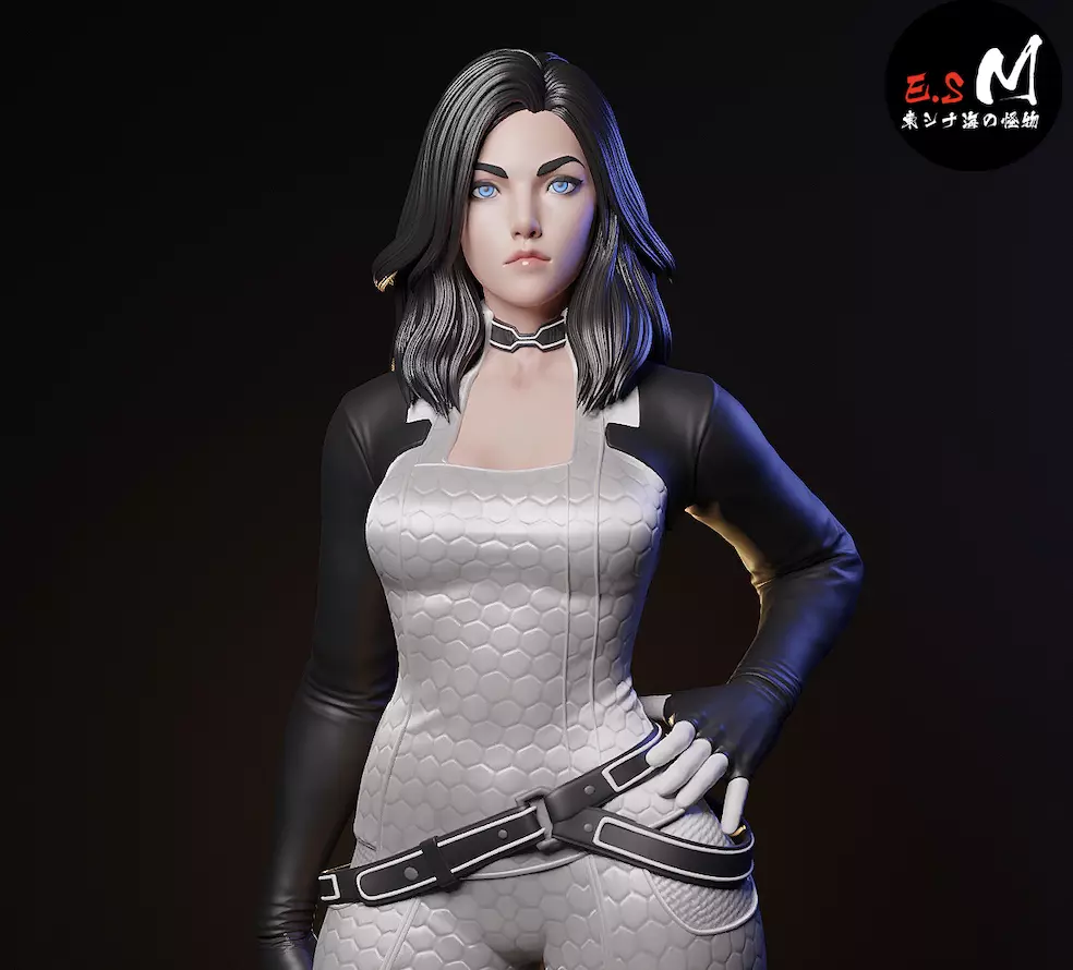 Miranda Lawson CHARACTER BY ESM 3D print model