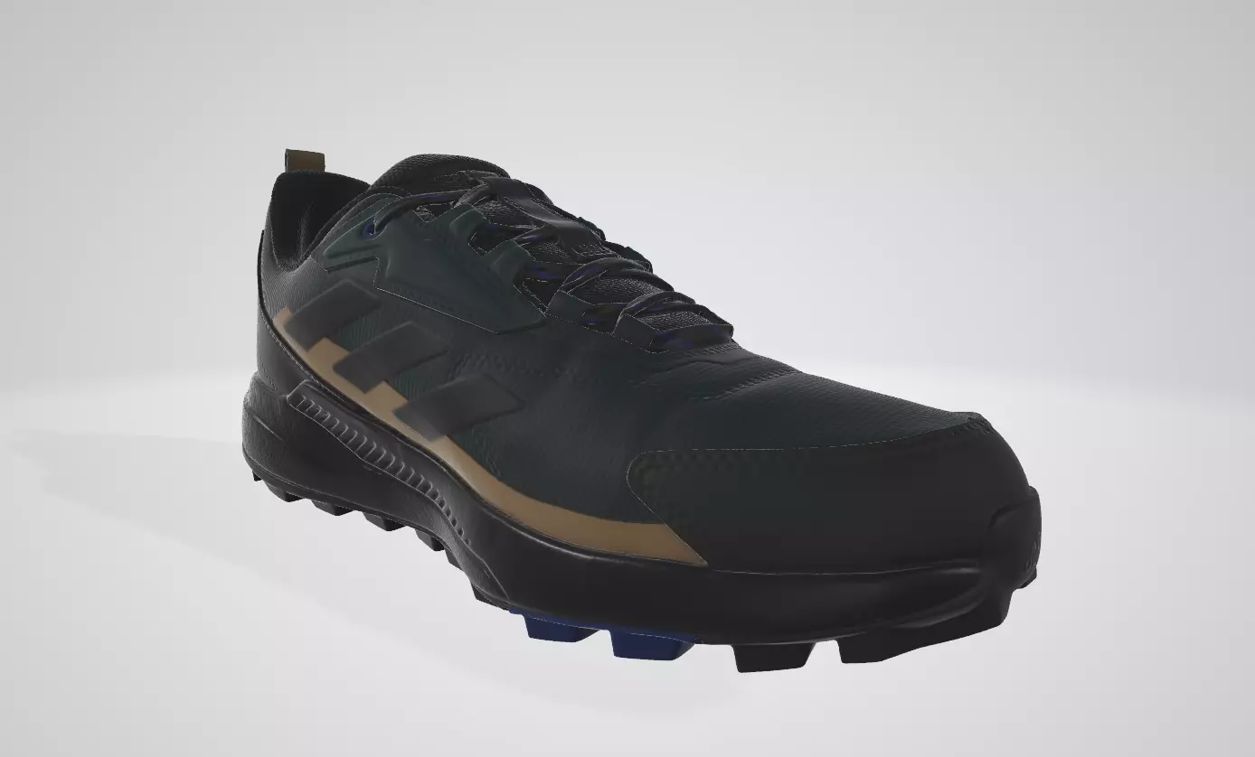 adidas Terrex ANYLANDER Hiking shoes Low-poly 3D model