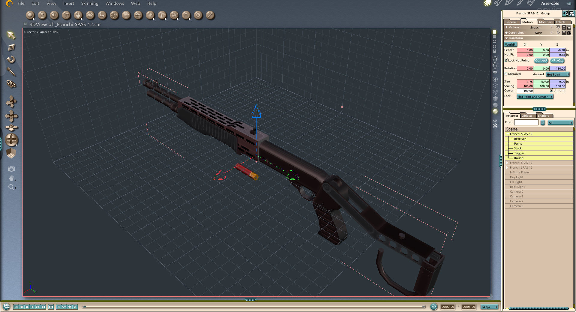 Low-Poly Weapons Collection 01 Low-poly 3D model_25
