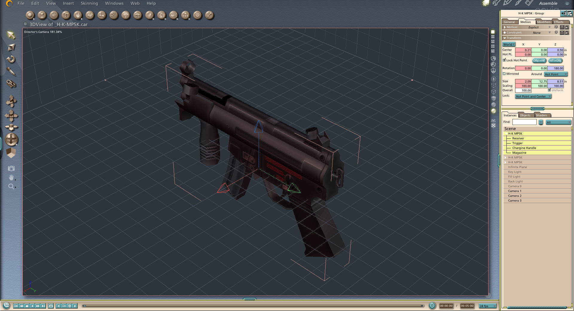 Low-Poly Weapons Collection 01 Low-poly 3D model_73
