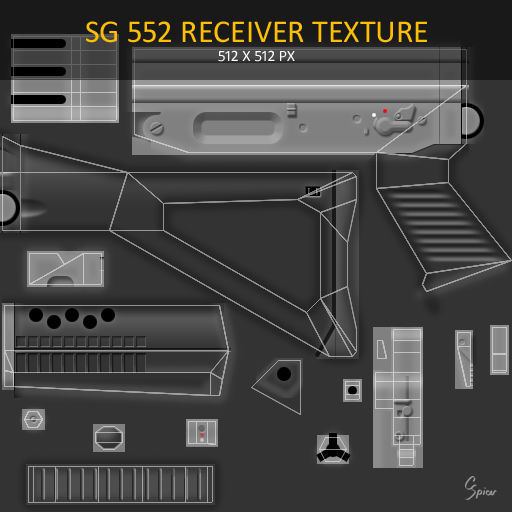 Low-Poly Weapons Collection 01 Low-poly 3D model_60